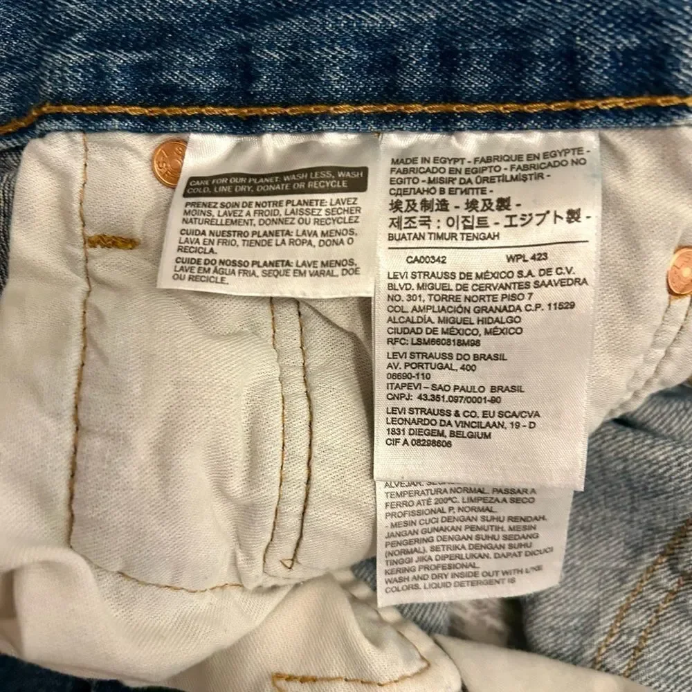 Levi’s 501 Original Fit Men’s Jeans. Size 36x34.